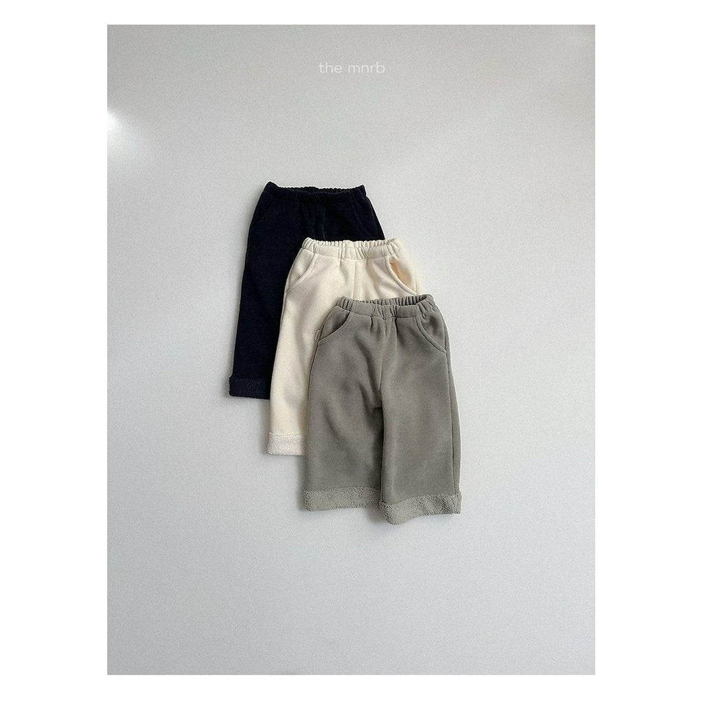 minirobe ロールアップ一直線パンツ