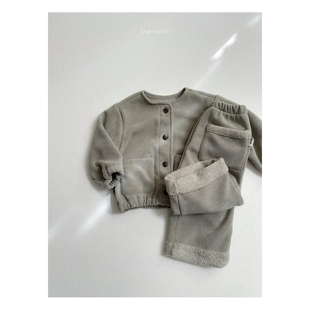 minirobe ロールアップ一直線パンツ
