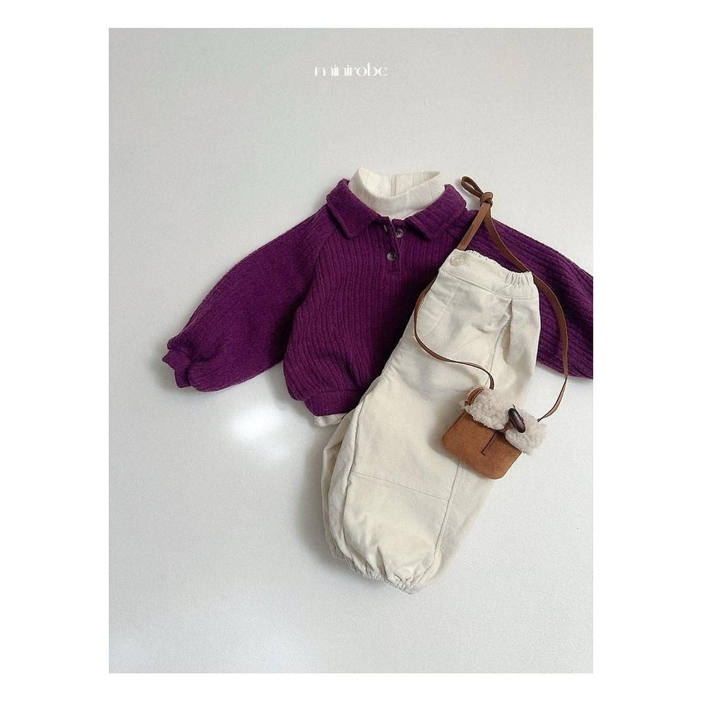 minirobe ウィンターピーチジョガーパンツ
