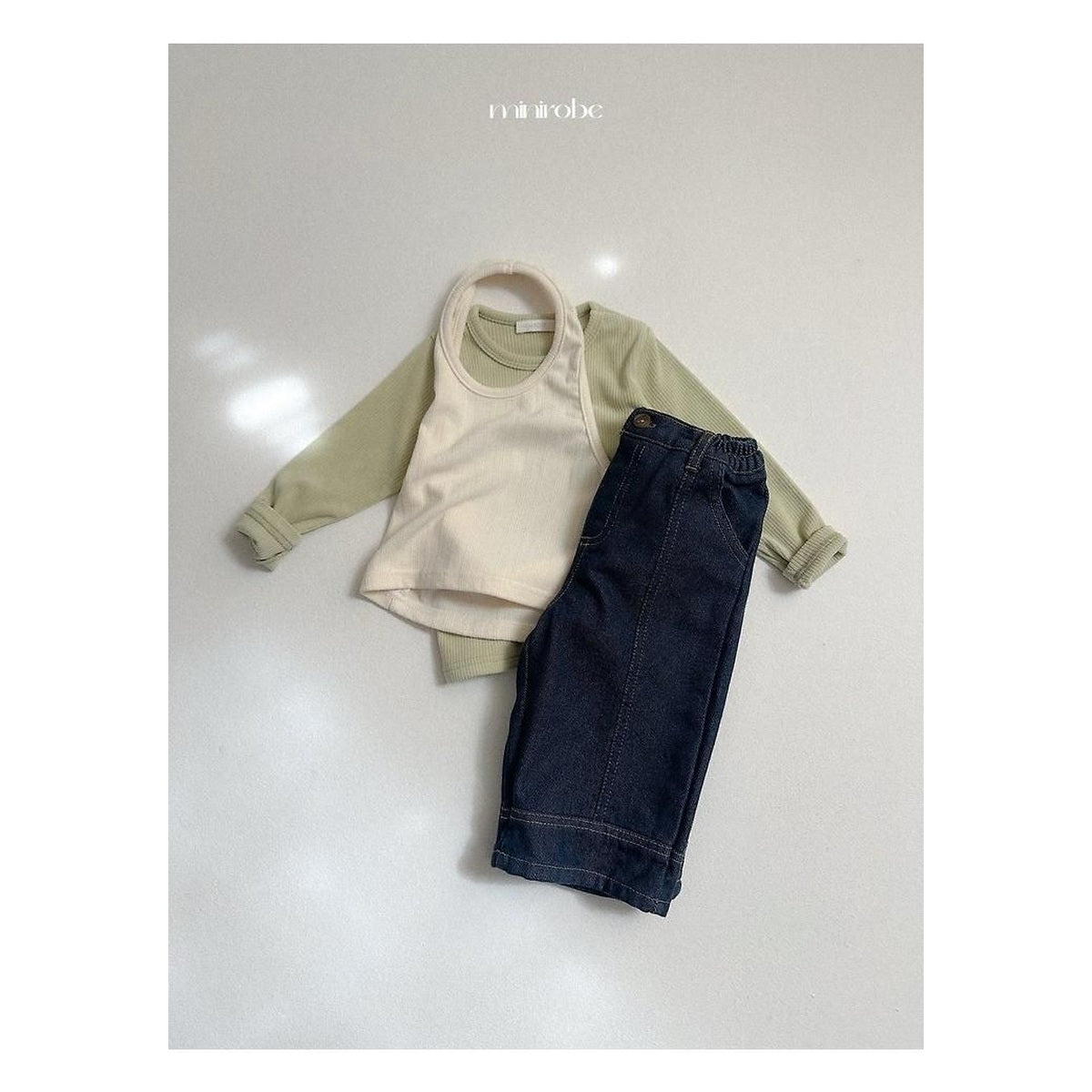 minirobe ノンフェード切り替えパンツ