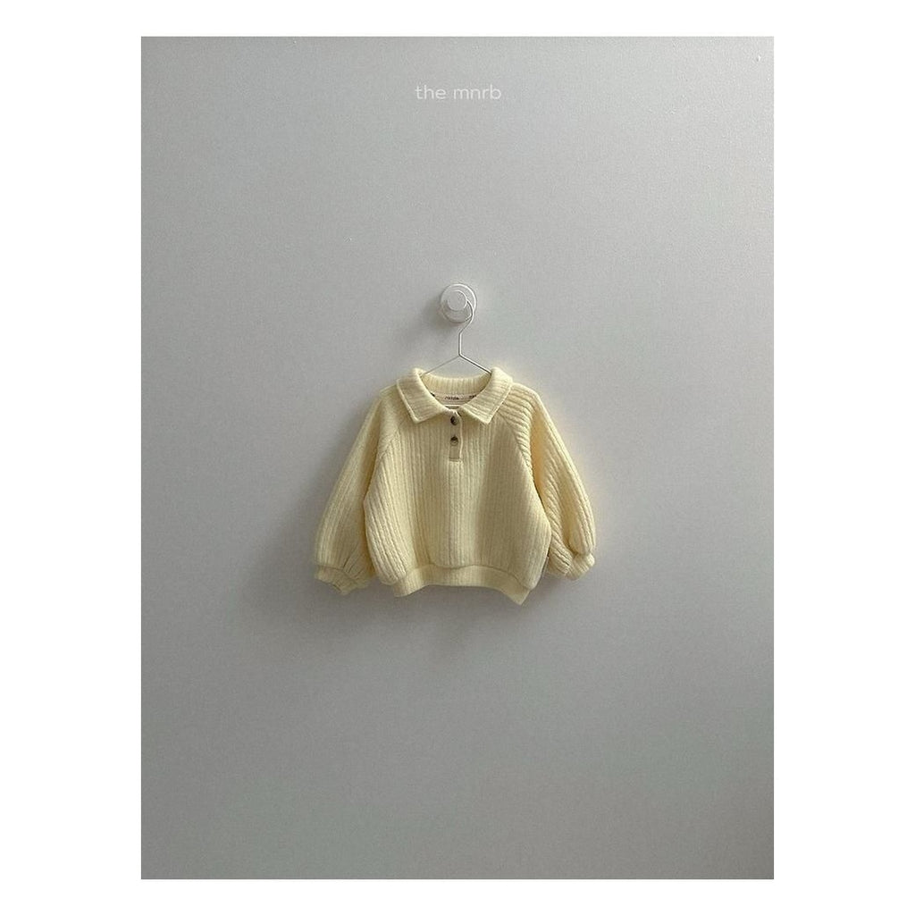 minirobe ボーイカラーのスウェット
