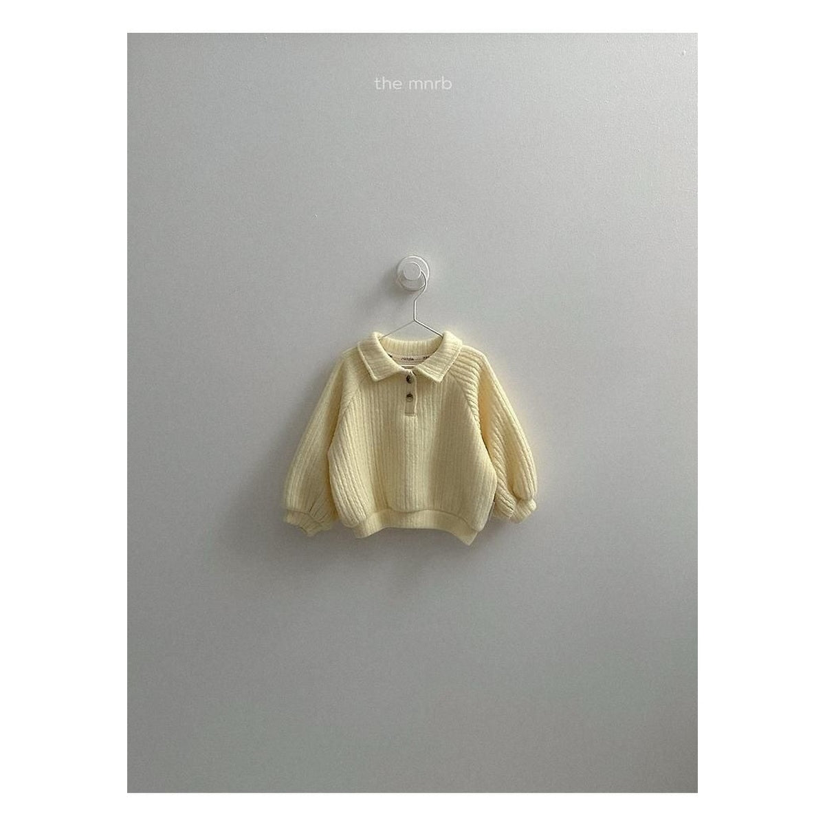 minirobe ボーイカラーのスウェット