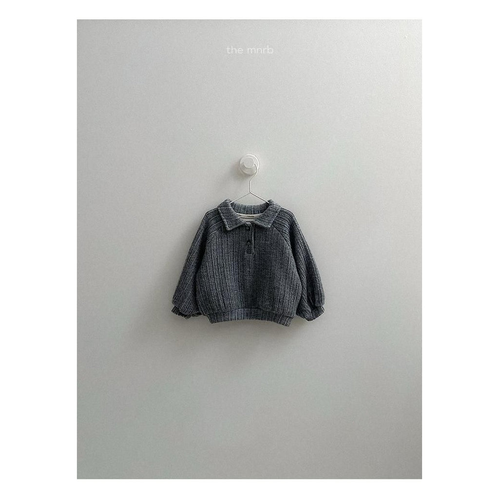 minirobe ボーイカラーのスウェット