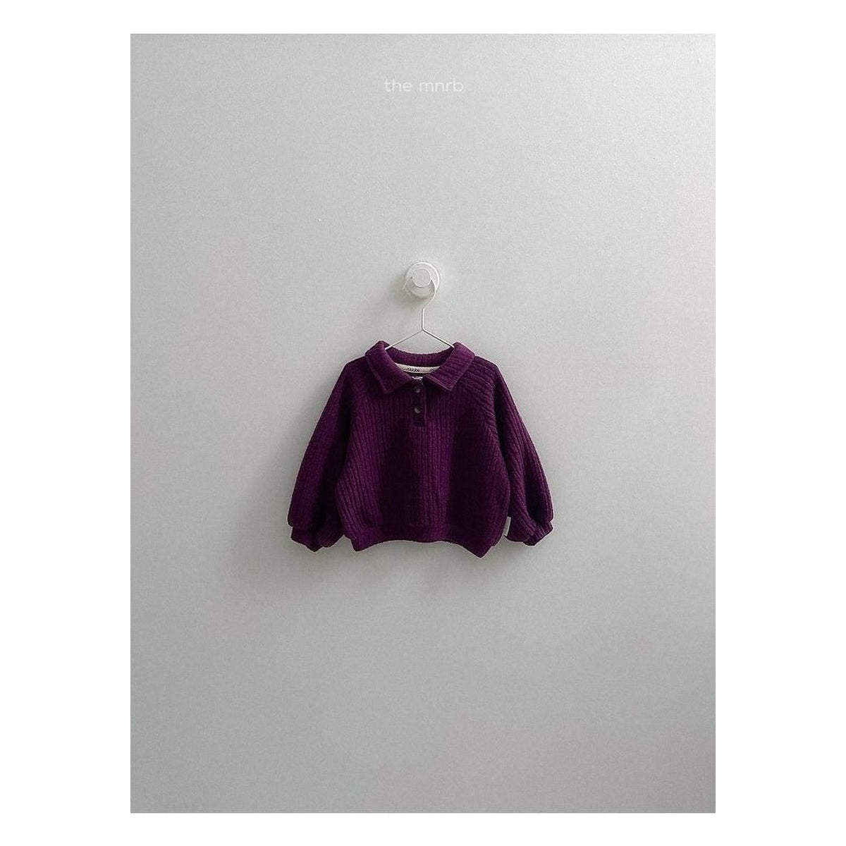 minirobe ボーイカラーのスウェット
