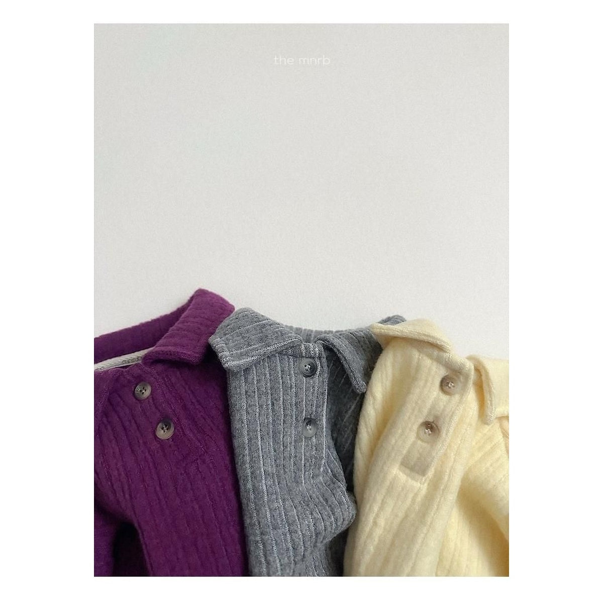 minirobe ボーイカラーのスウェット