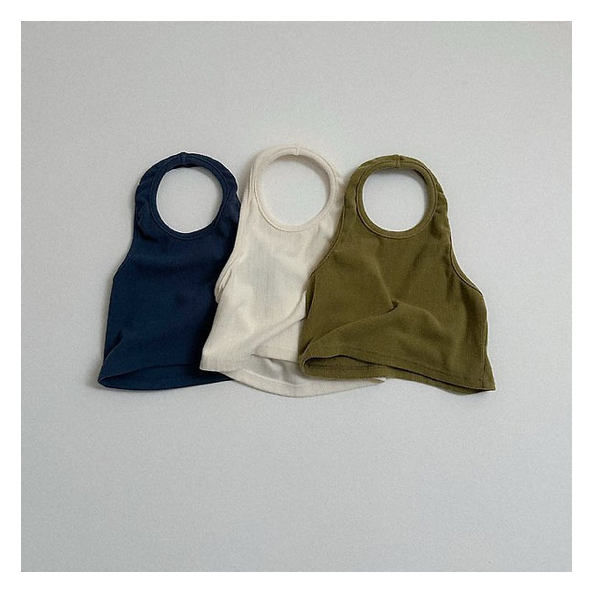 minirobe ルルホルターネックトップス