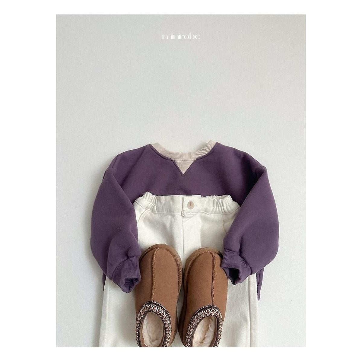 minirobe トーンツースウェット