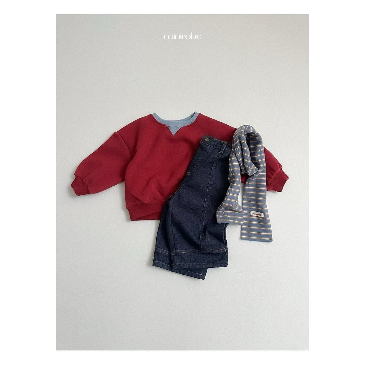 minirobe トーンツースウェット