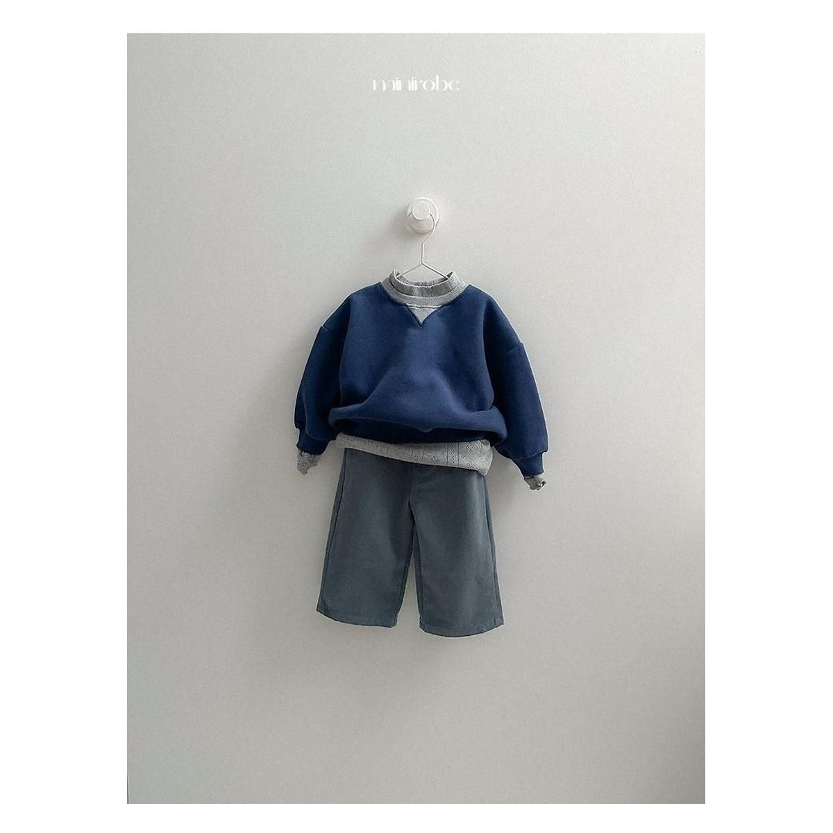 minirobe トーンツースウェット