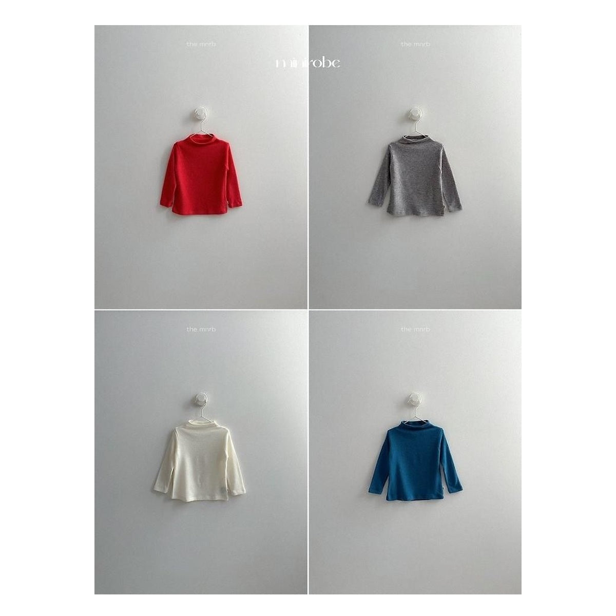 minirobe アンゴラリブハイネック