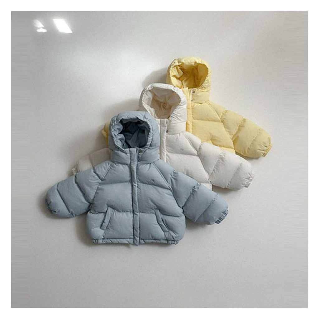 minirobe ロゴ入りロングパディング