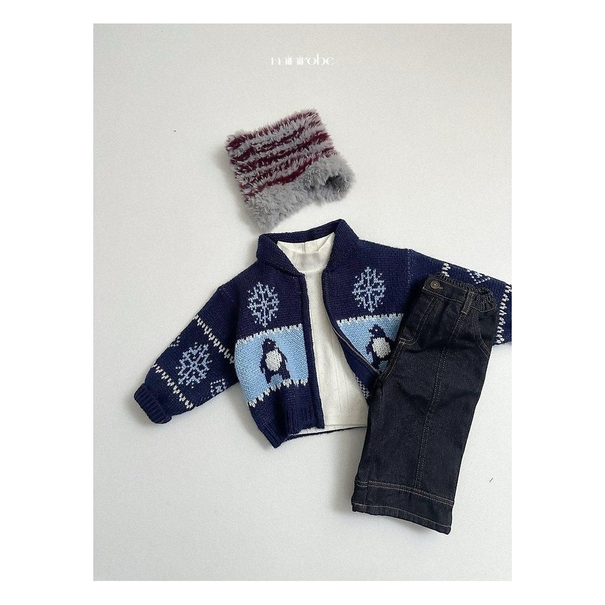 minirobe ミンクキャットビーニー FREE