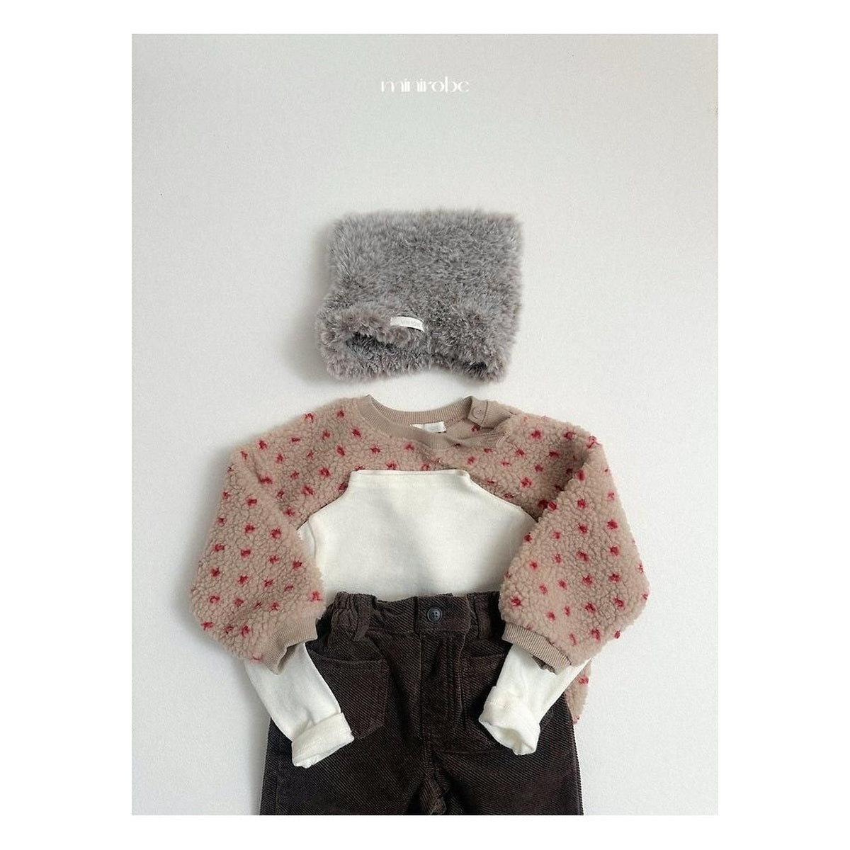 minirobe ミンクキャットビーニー FREE