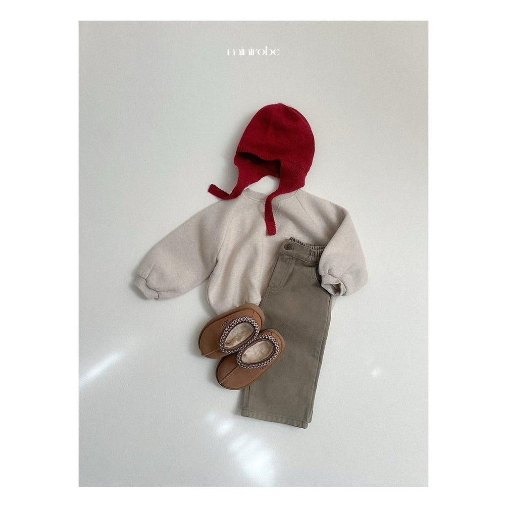 minirobe 耳当てニットビーニー FREE