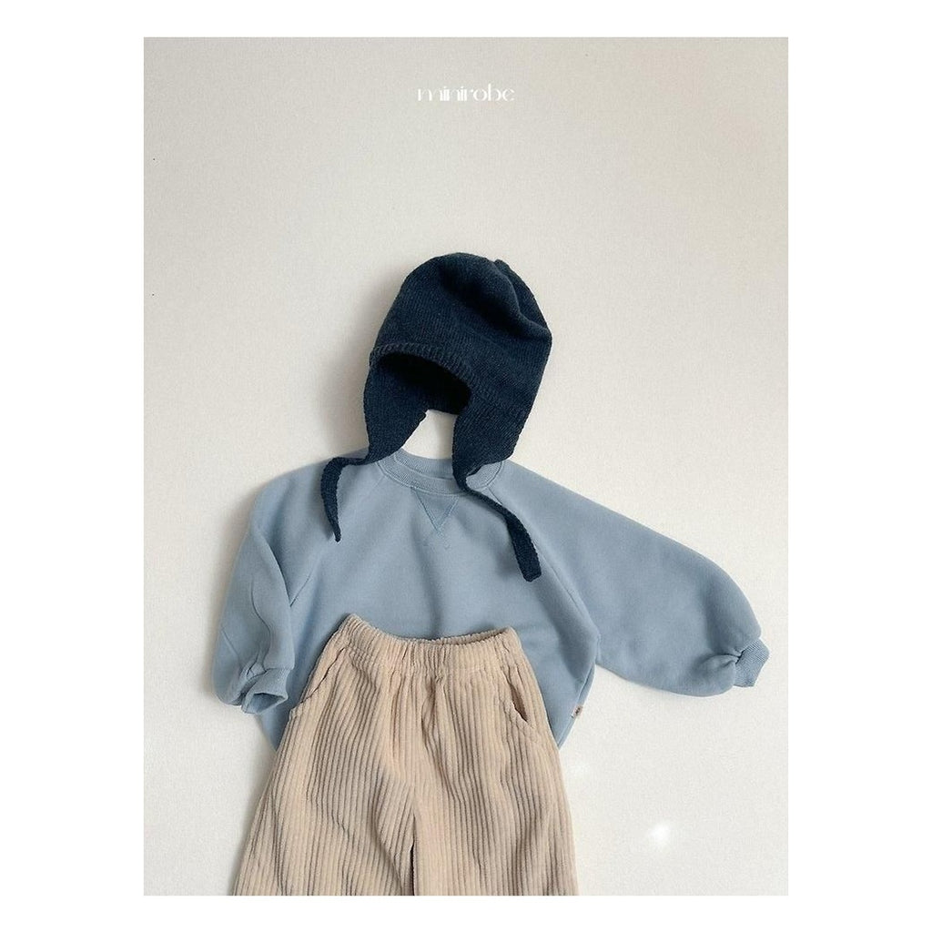 minirobe 耳当てニットビーニー FREE