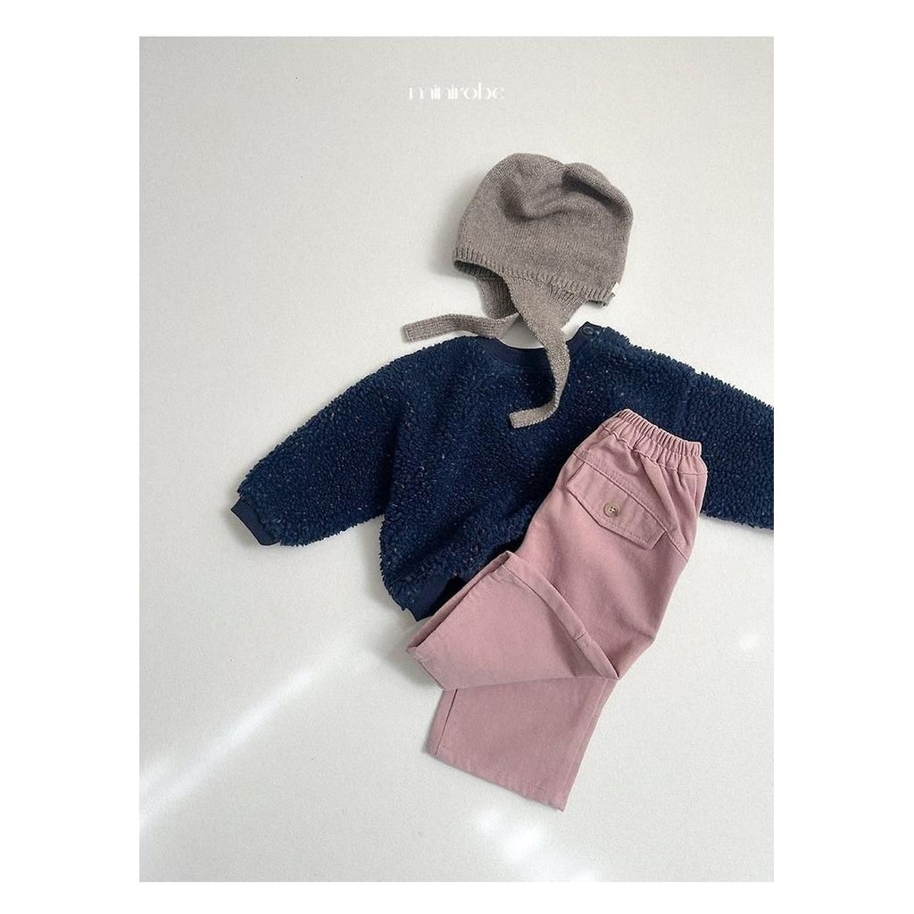 minirobe 耳当てニットビーニー FREE