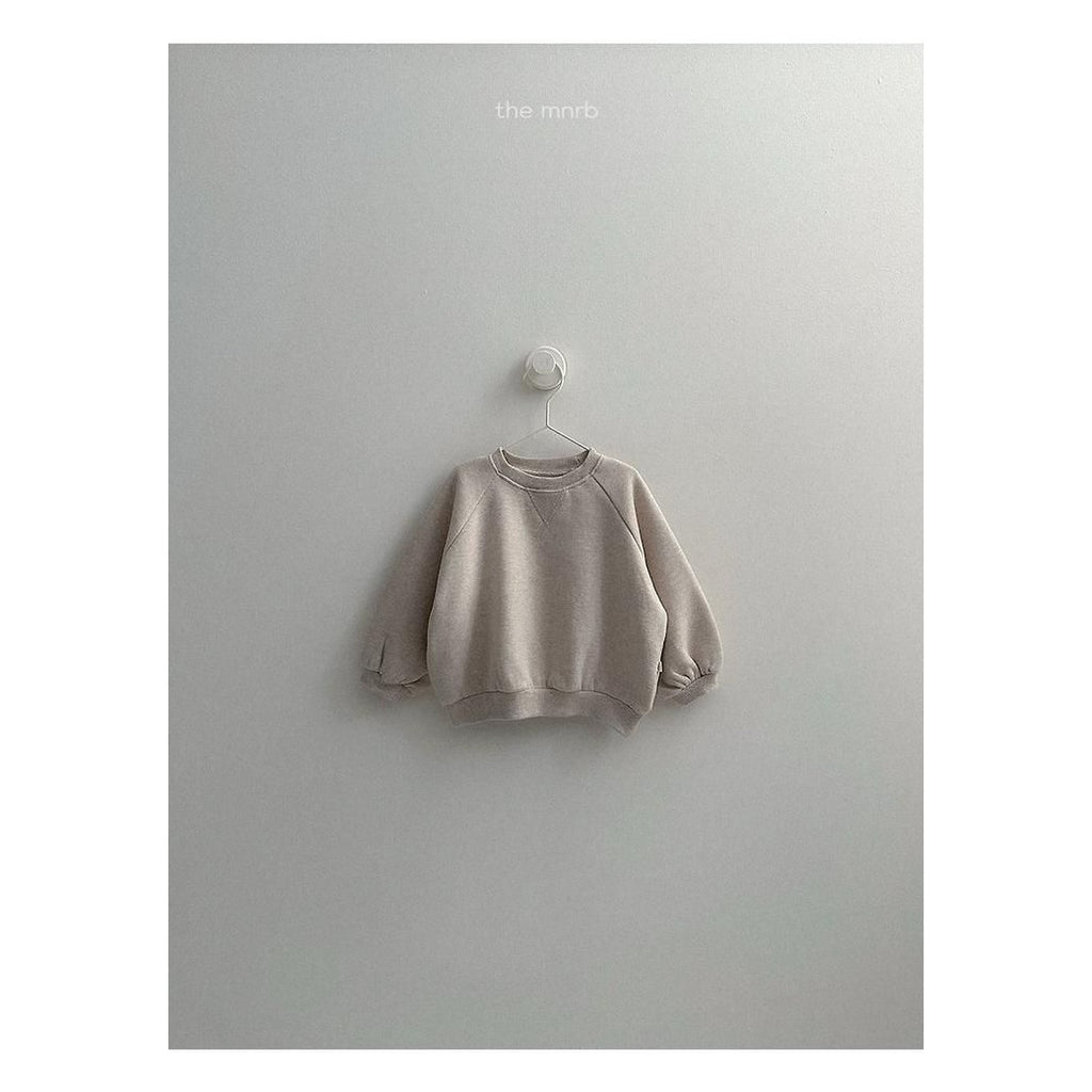 minirobe ラグランラウンドスウェット
