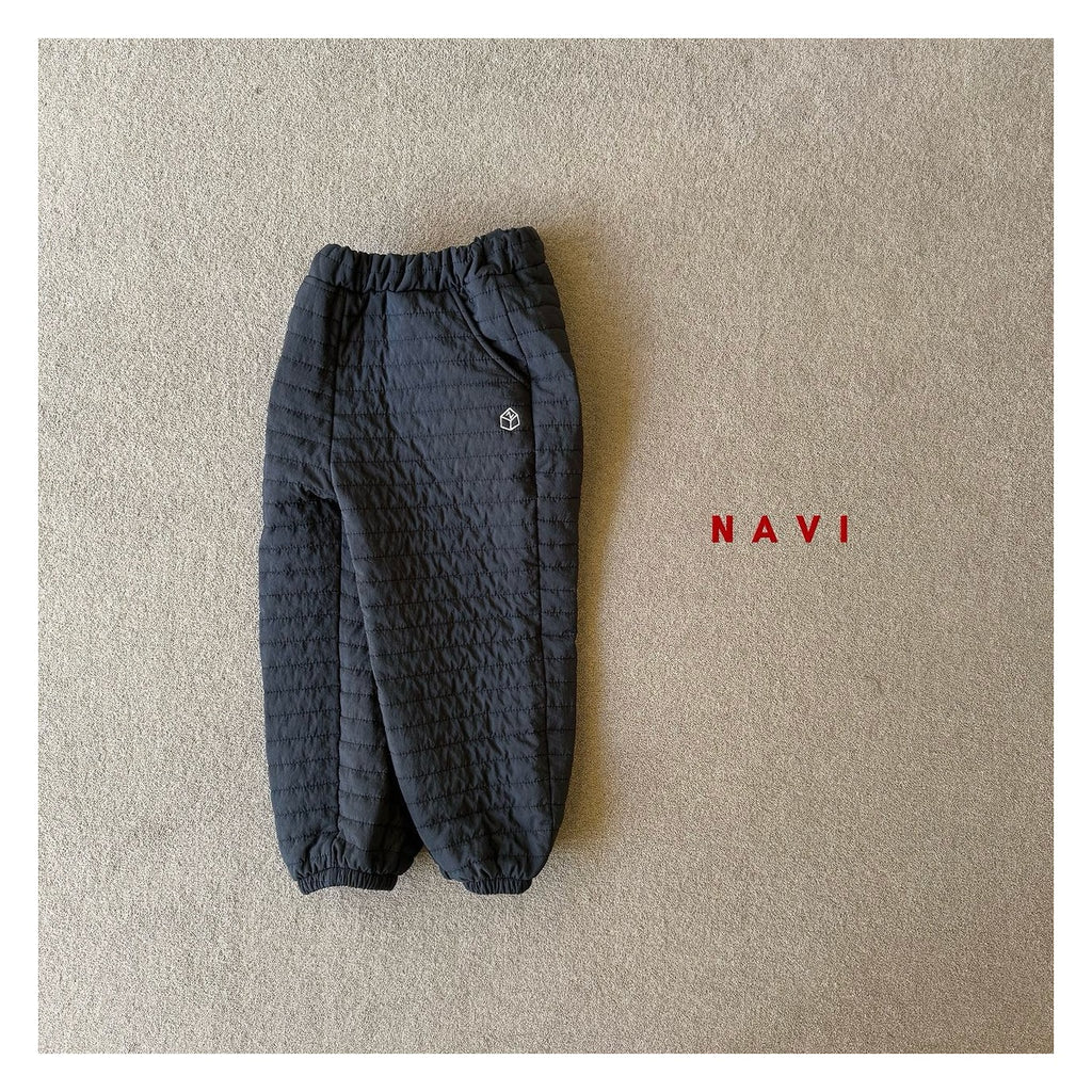 NAVI キルティングパンツ