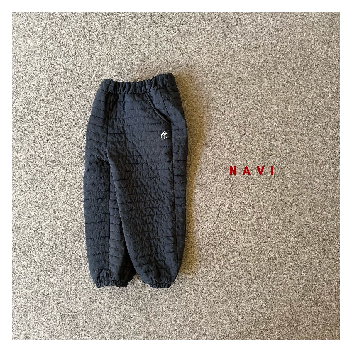 NAVI キルティングパンツ