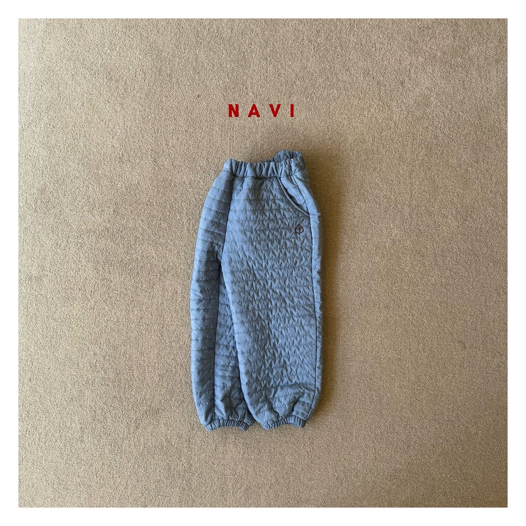 NAVI キルティングパンツ
