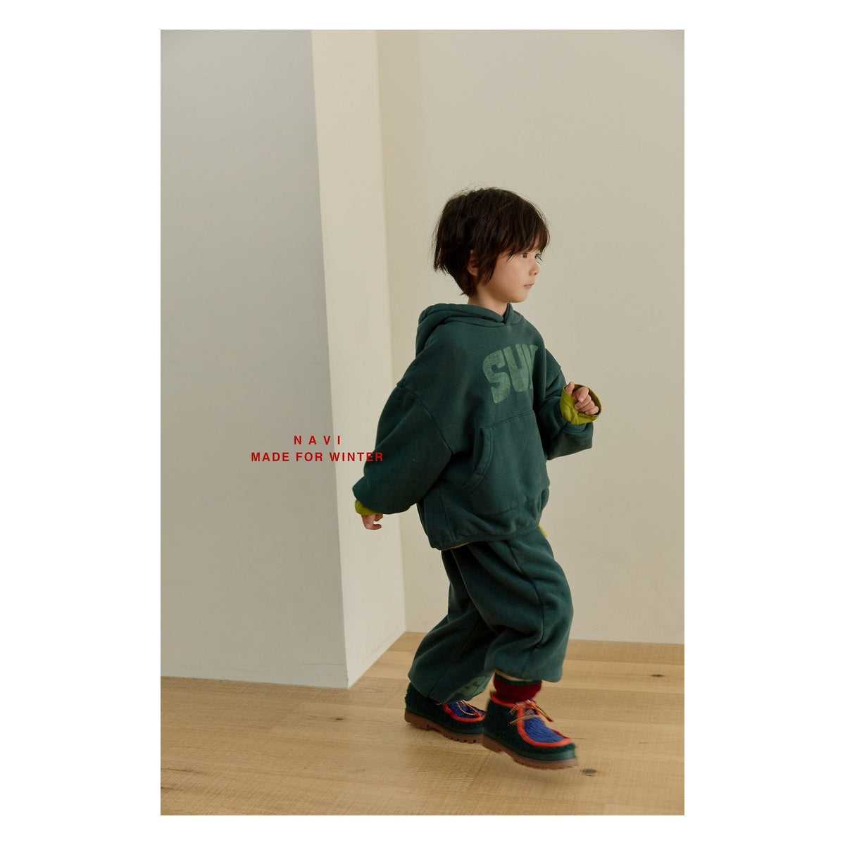 NAVI サンフード付きパーカー?