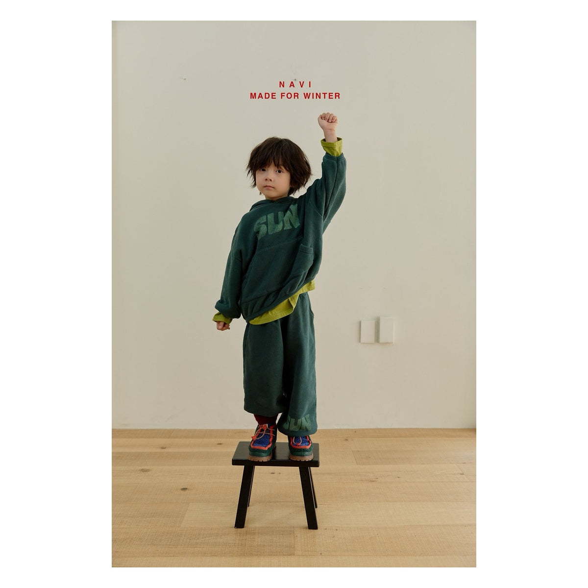 NAVI サンフード付きパーカー?