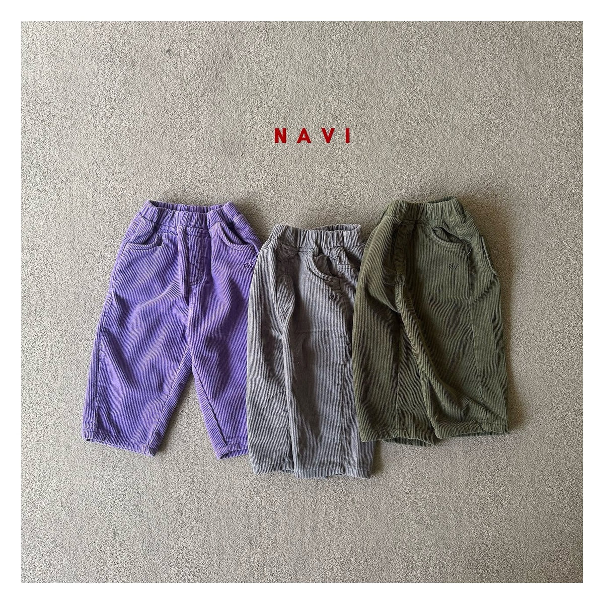 NAVI ウィンターコーデュロイパンツ