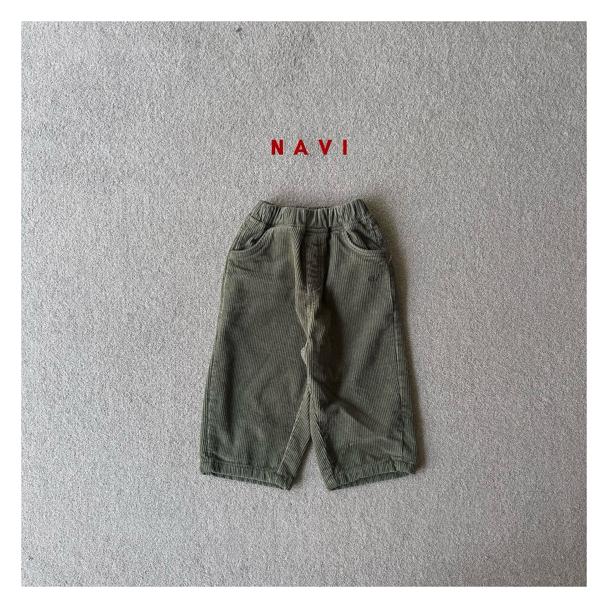 NAVI ウィンターコーデュロイパンツ