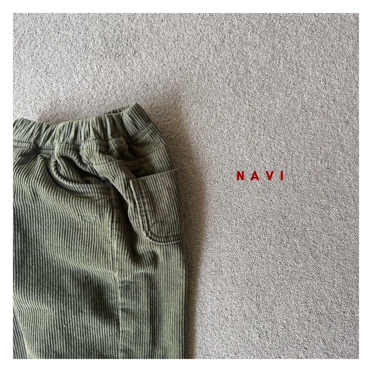 NAVI ウィンターコーデュロイパンツ