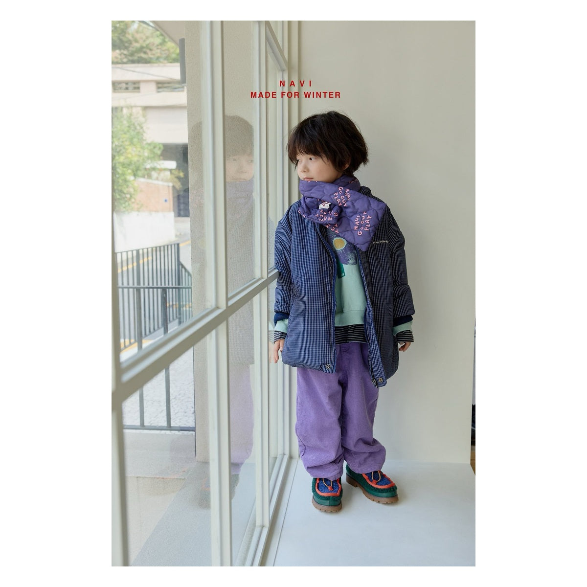 NAVI ディアクロップスウェット
