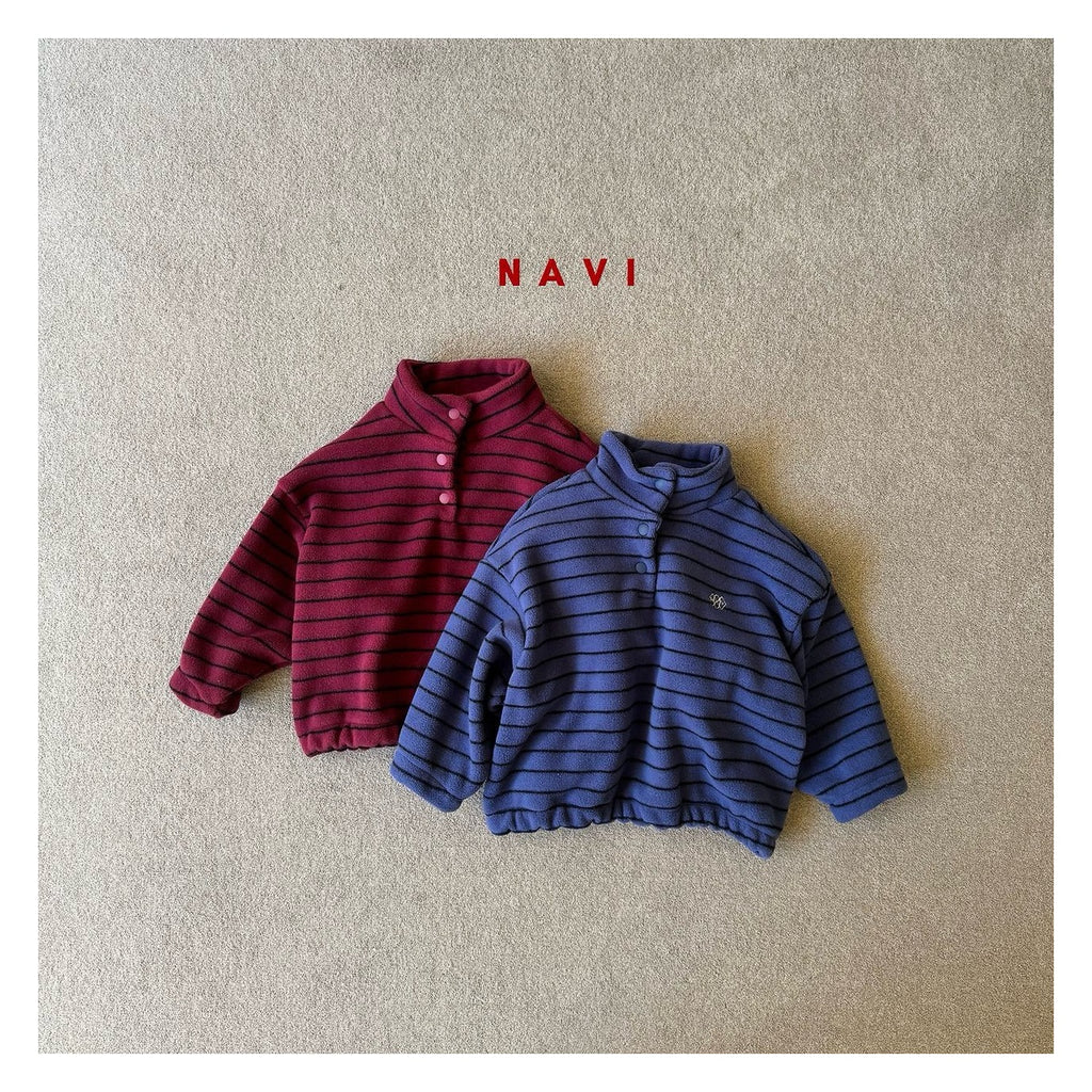 NAVI フリースボタンTシャツ