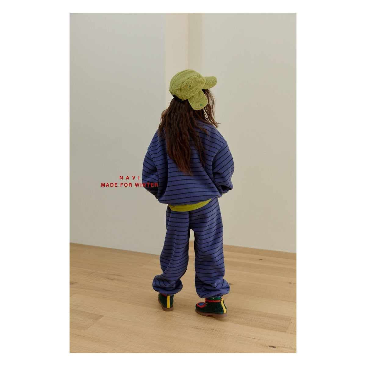 NAVI フリースボタンTシャツ