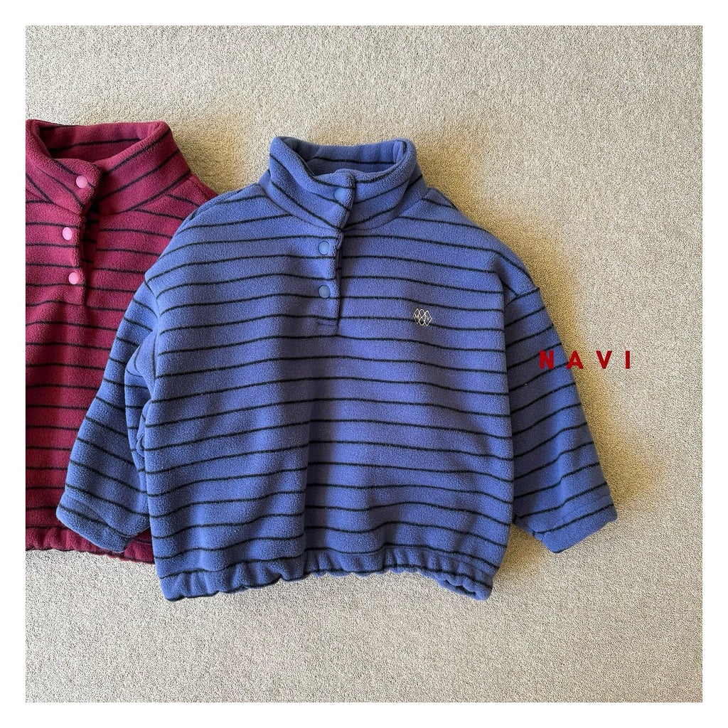 NAVI フリースボタンTシャツ
