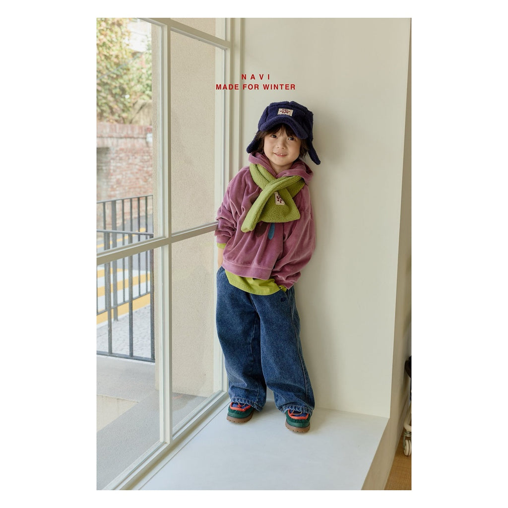 NAVI ワイドデニムパンツ