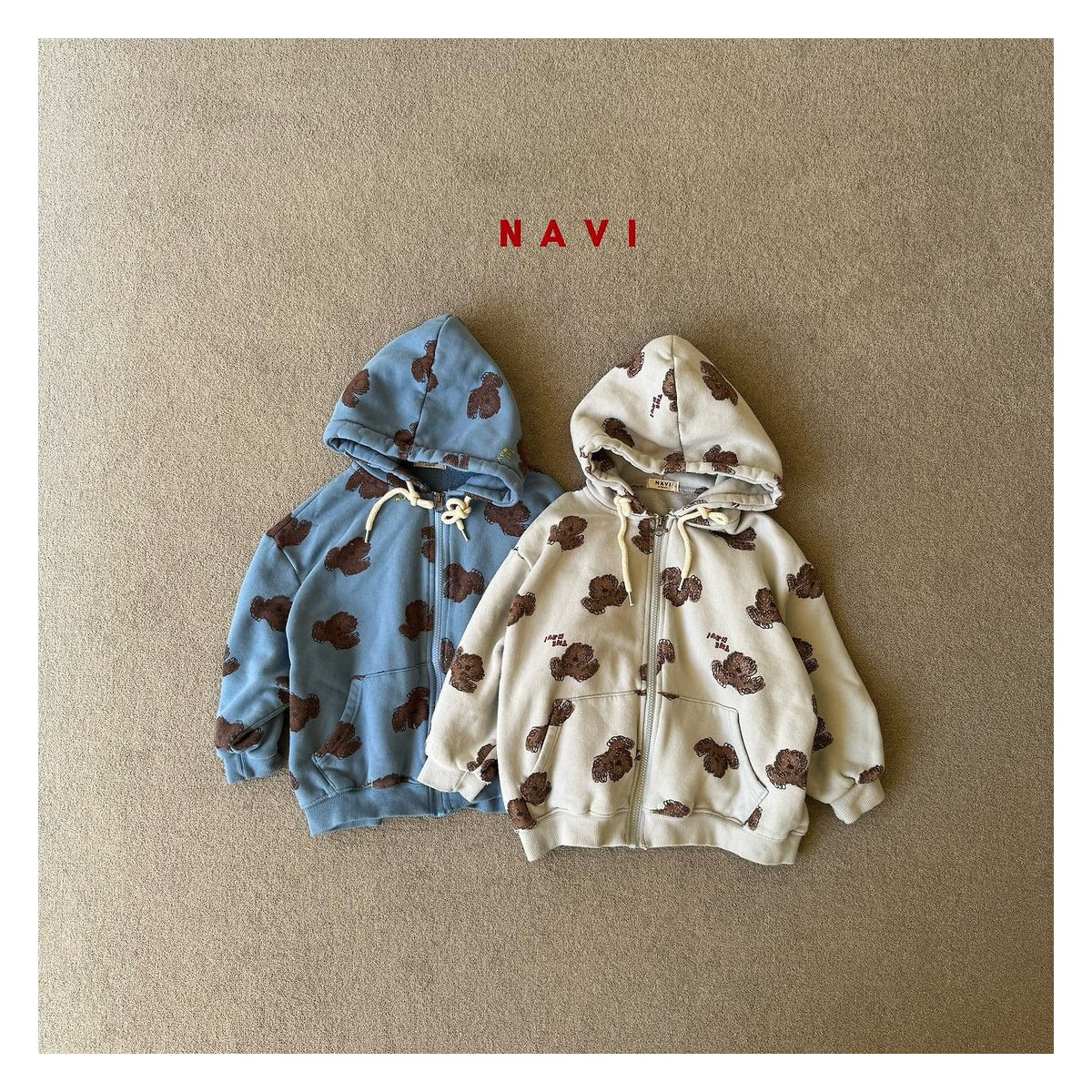 NAVI プーチ フードジップアップ