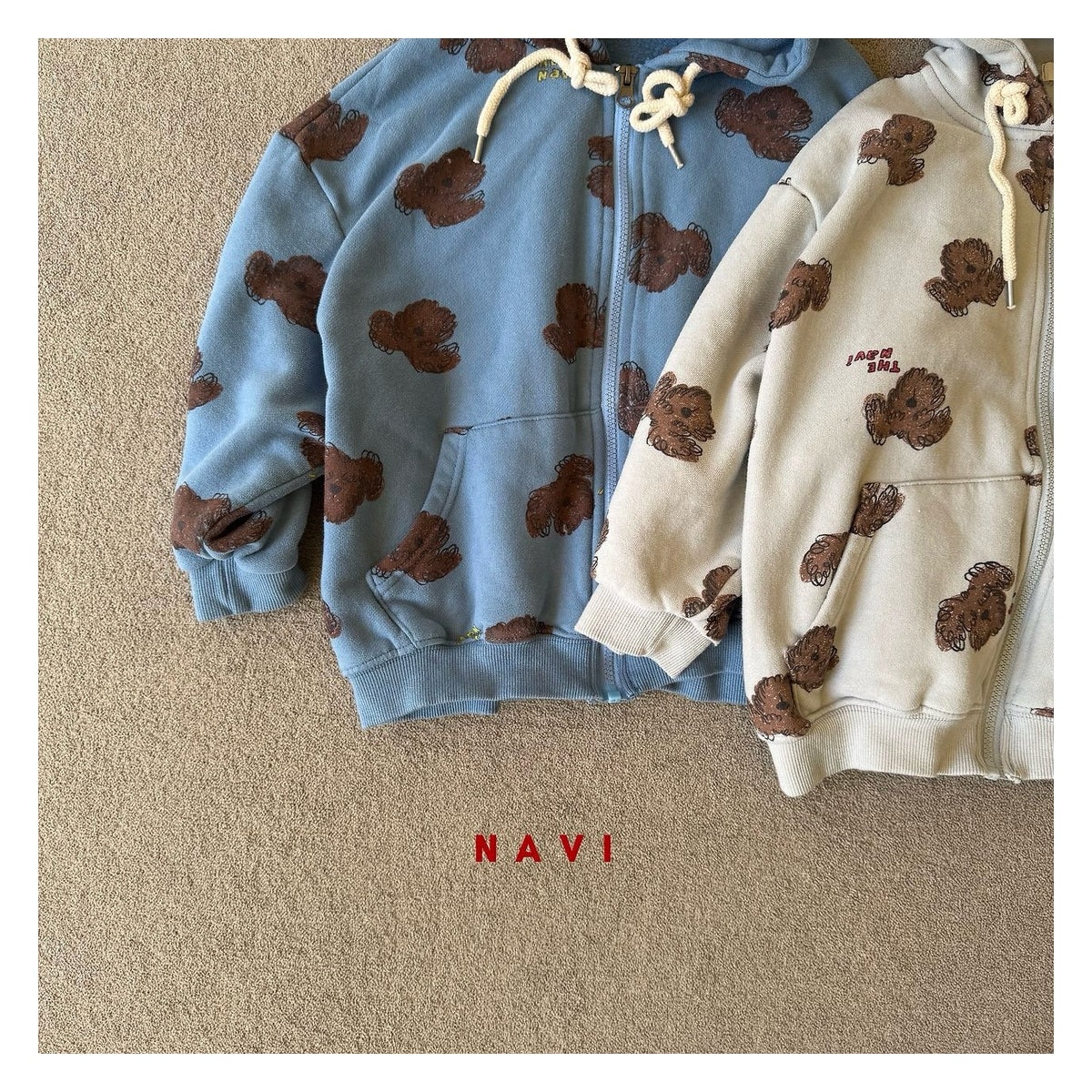 NAVI プーチ フードジップアップ