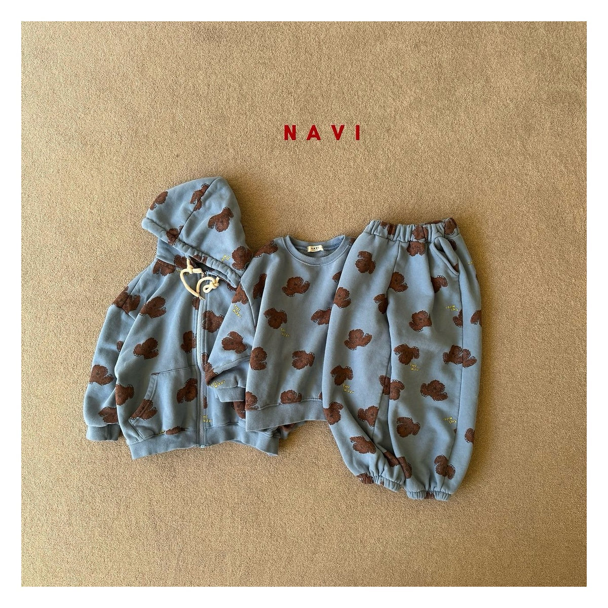 NAVI プーチ フードジップアップ