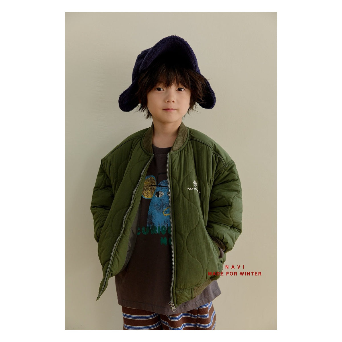NAVI ロングTシャツ
