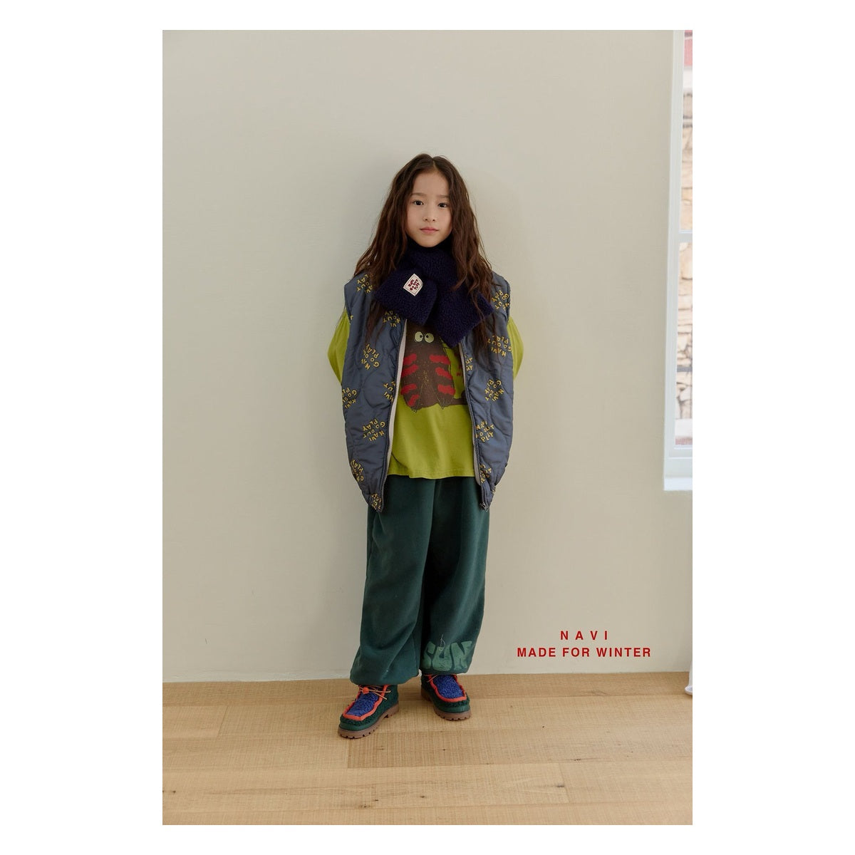 NAVI 猫柄Tシャツ