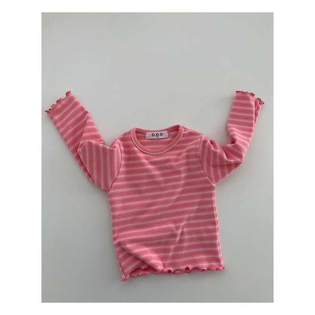O.O.O いちごジャムストライプTシャツ