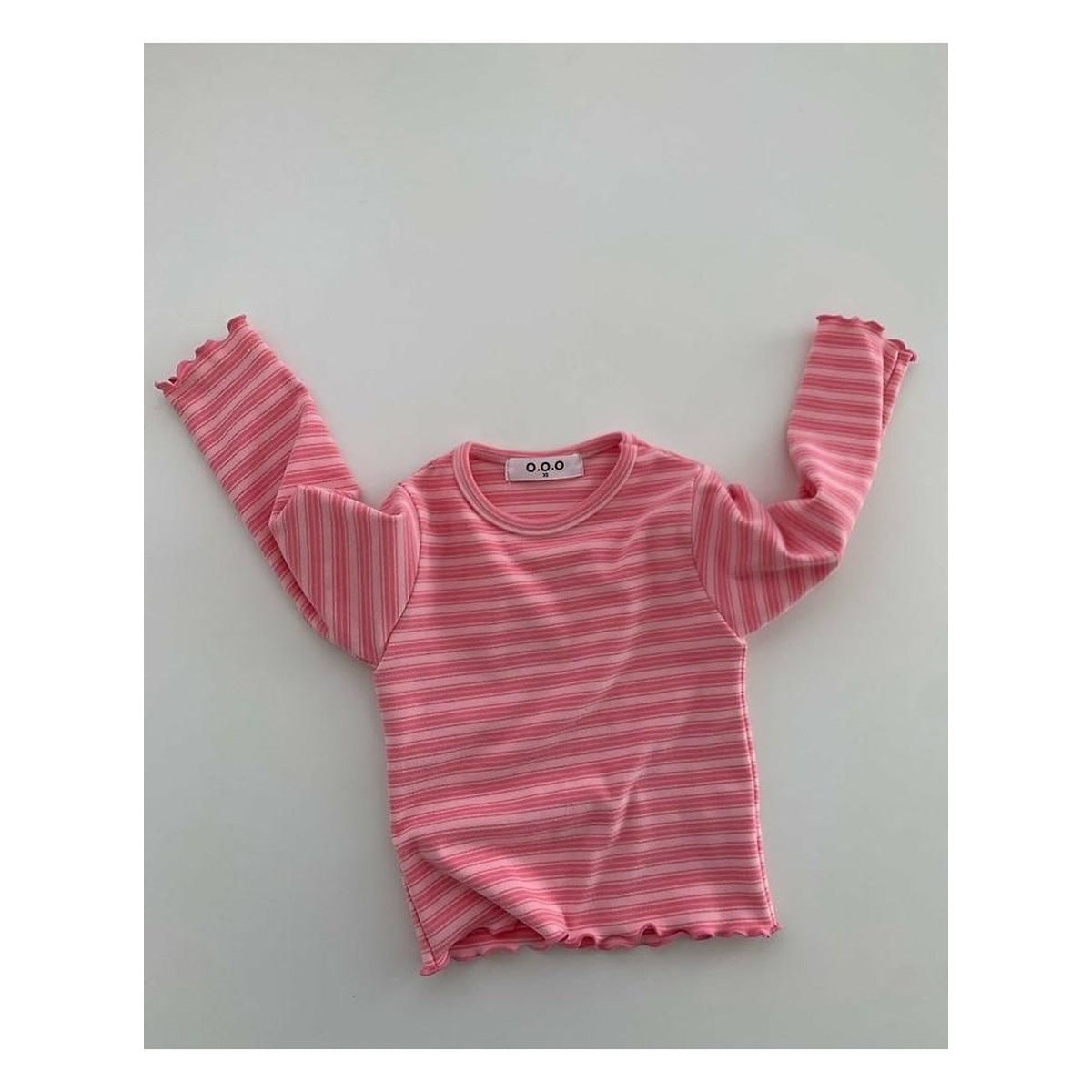 O.O.O いちごジャムストライプTシャツ