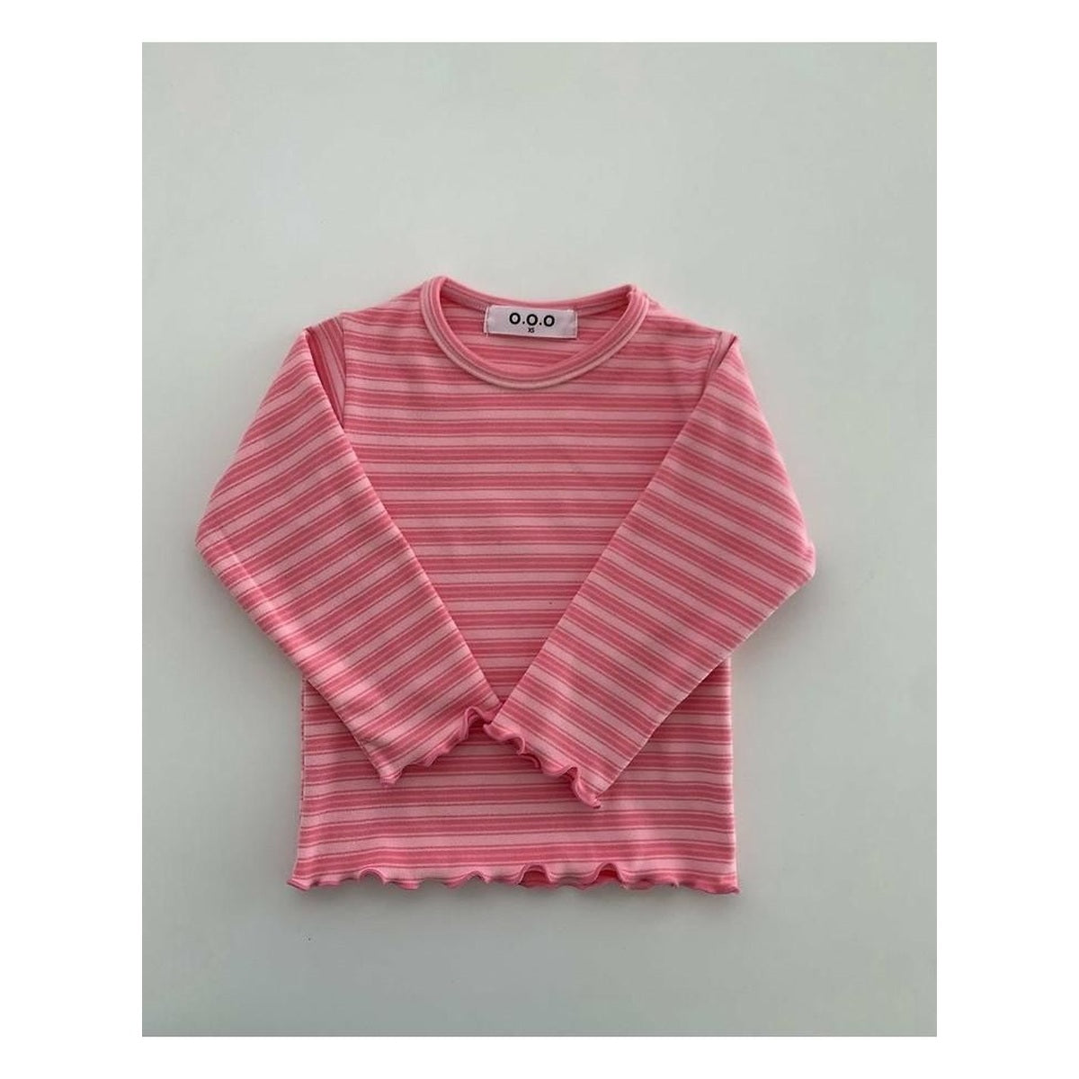 O.O.O いちごジャムストライプTシャツ