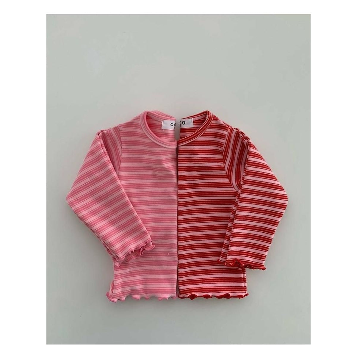 O.O.O いちごジャムストライプTシャツ