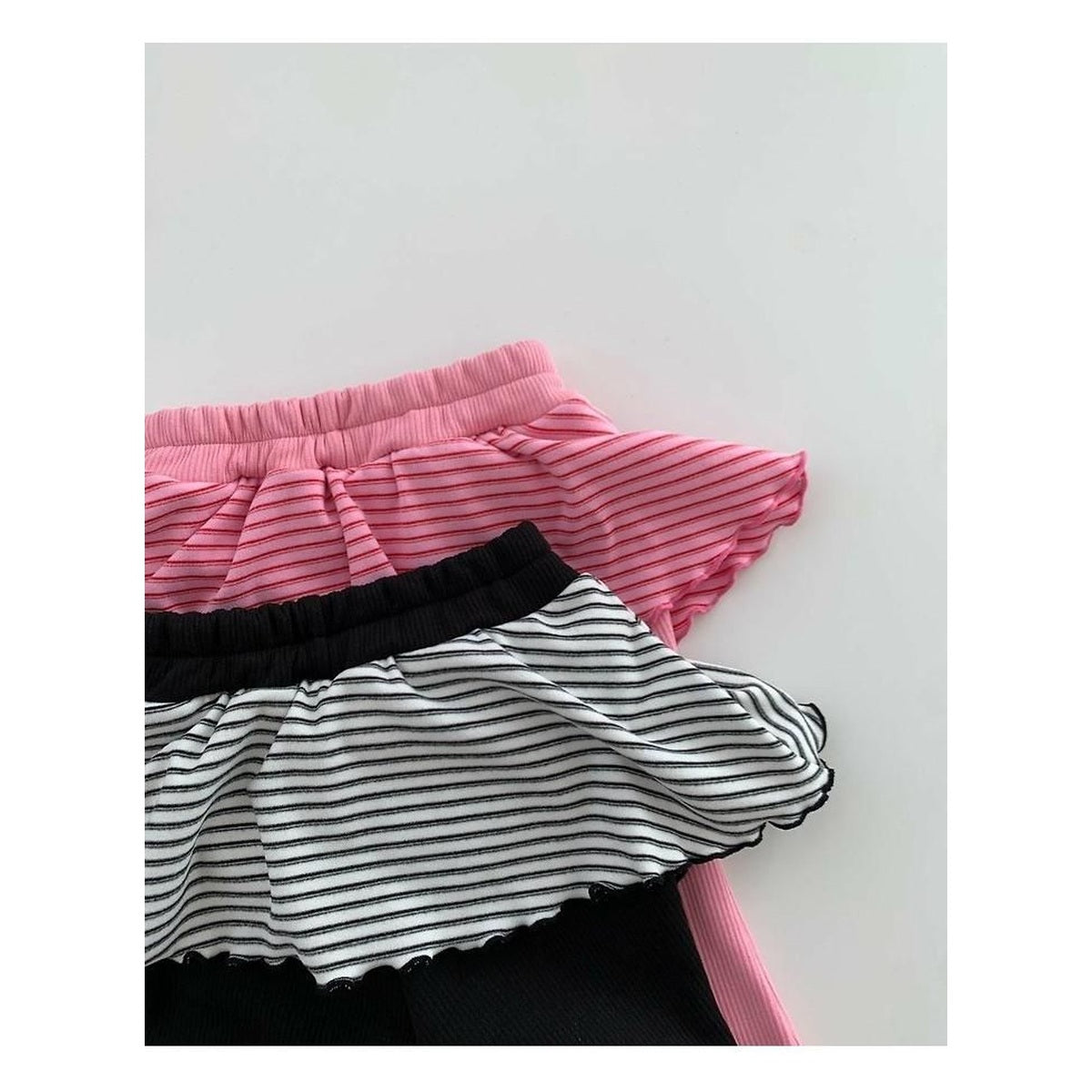 O.O.O ぽってプリルブーツカットパンツ