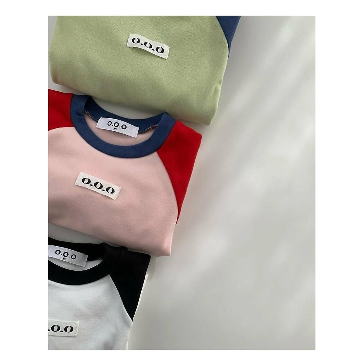 O.O.O 流れ星ラグランTシャツ