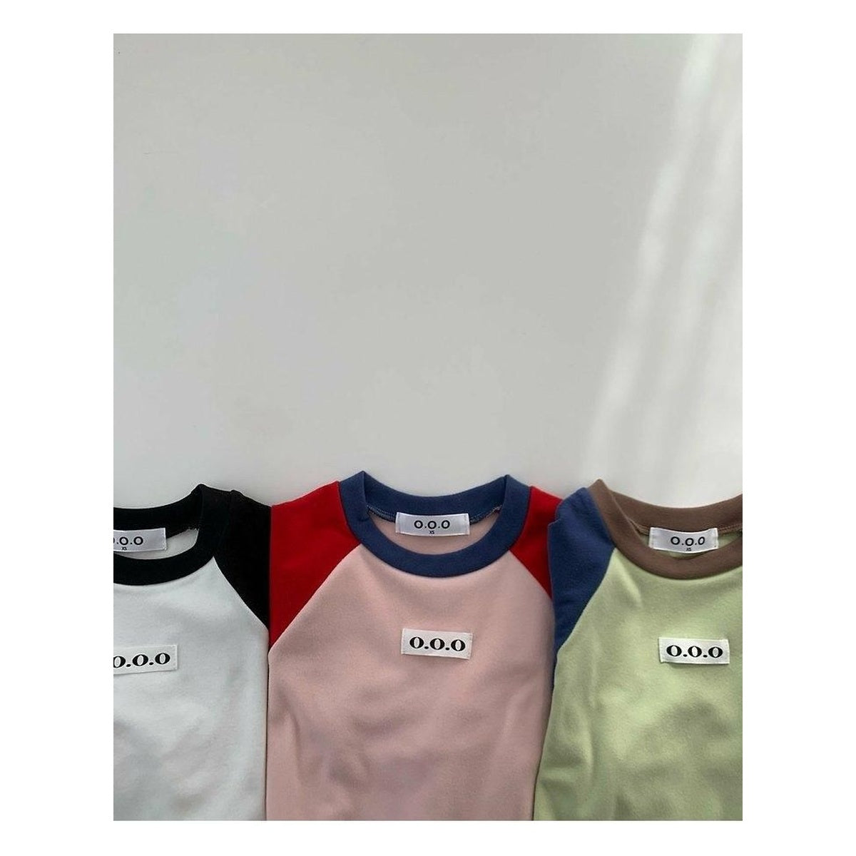 O.O.O 流れ星ラグランTシャツ