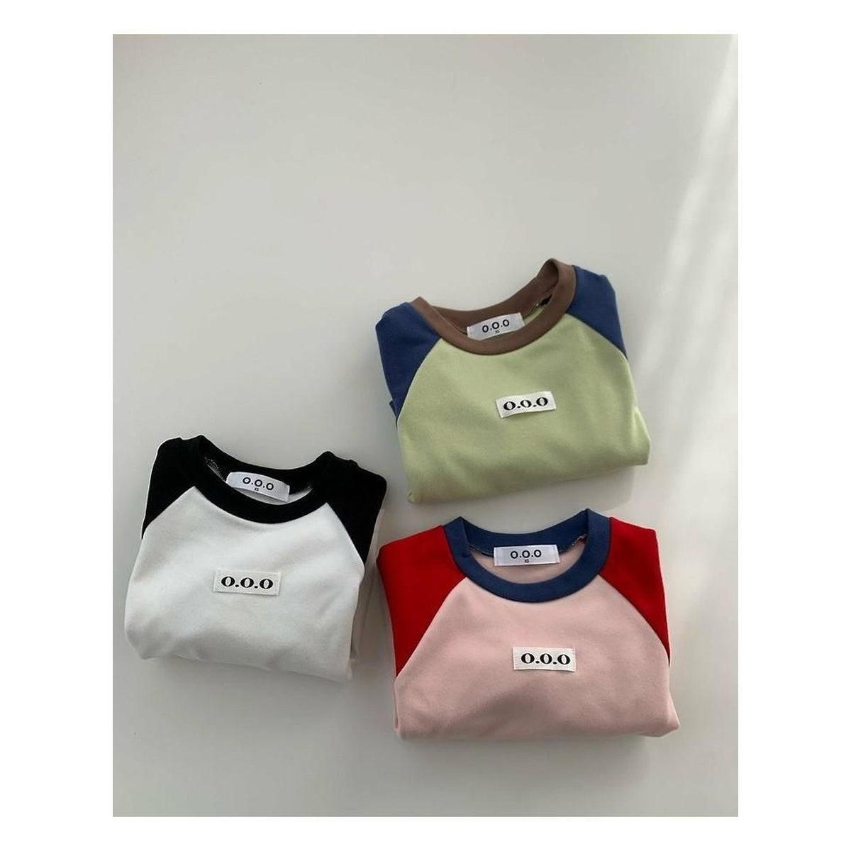 O.O.O 流れ星ラグランTシャツ