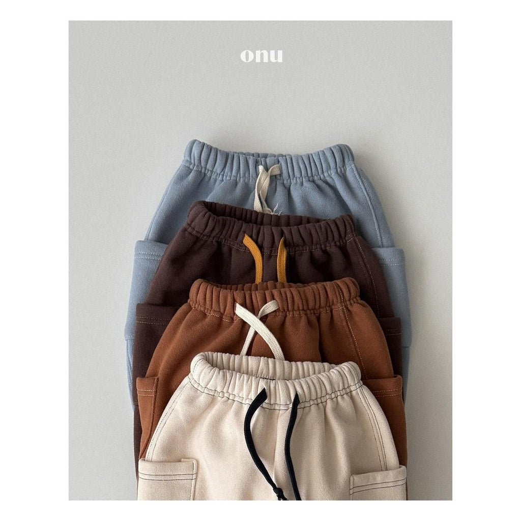 ONU ポケットふわふわジョガーパンツ