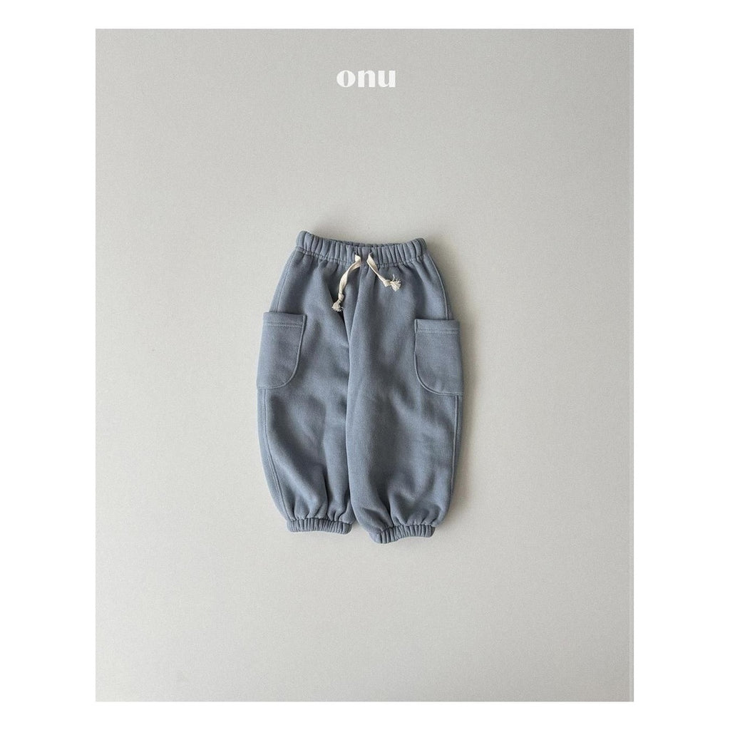 ONU ポケットふわふわジョガーパンツ