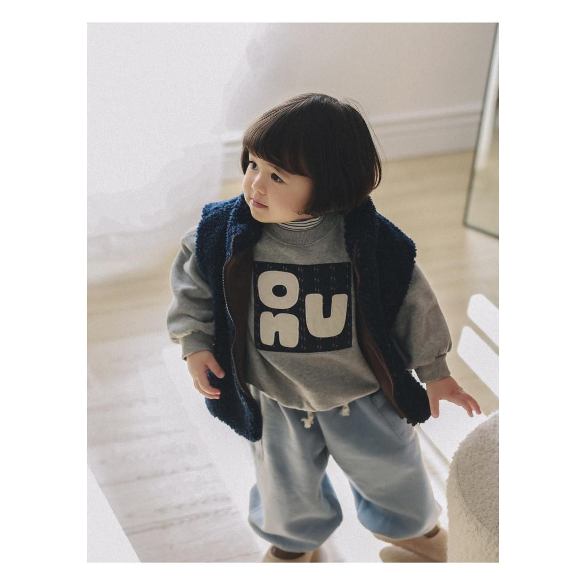 ONU ポケットふわふわジョガーパンツ